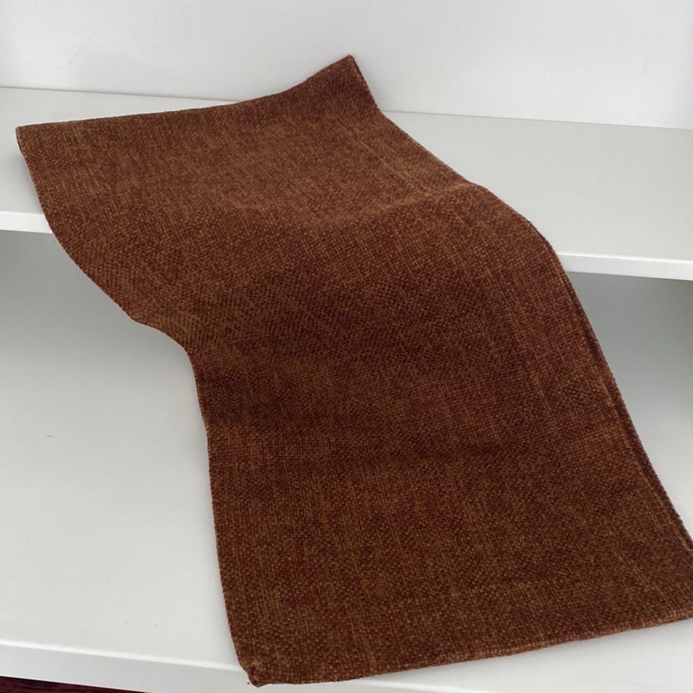 Brown Tweed Table Runner